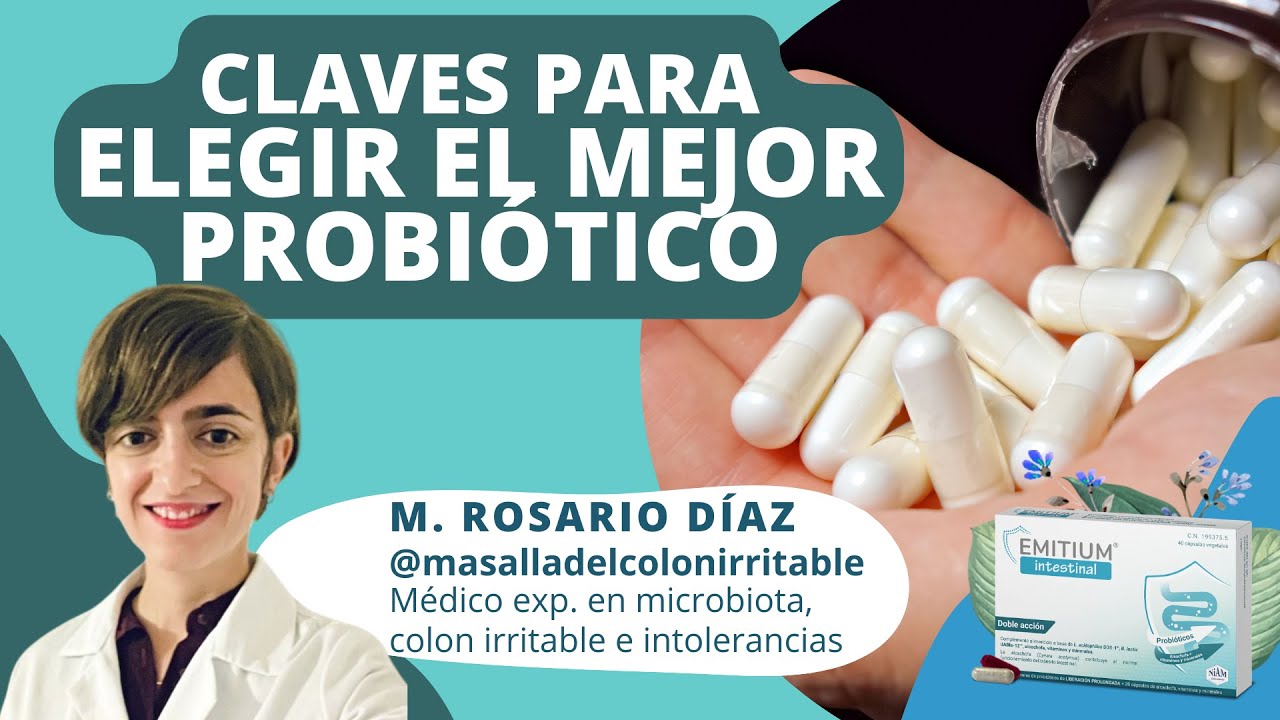 MEJORES PROBI&Oacute;TICOS: &iquest;C&aacute;psulas o polvo? &iquest;Una cepa o muchas? 🦠 M&eacute;dico esp. microbiota M. Rosario D&iacute;az