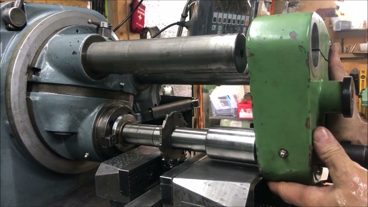 Myford ML7 - cross feed ball thrust bearing conversion