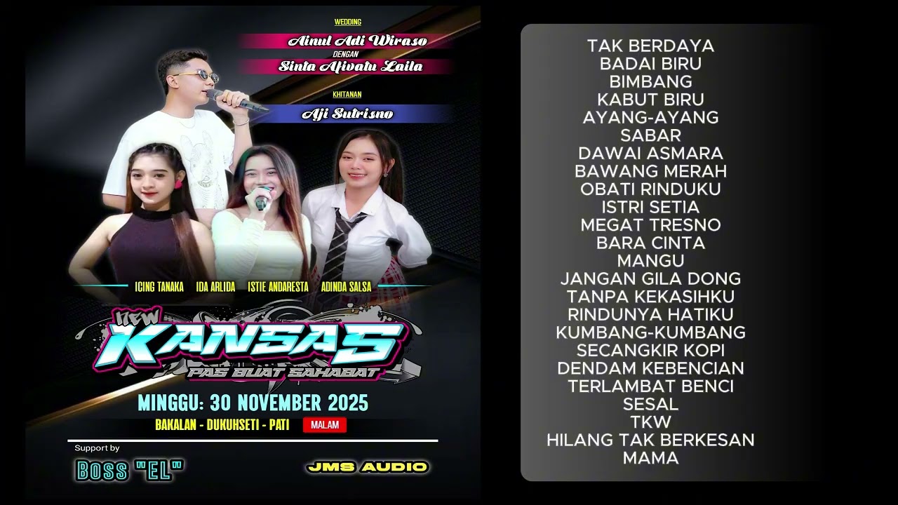 FULL ALBUM MP3 NEW KANSAS BAKALAN PATI JMS AUDIO