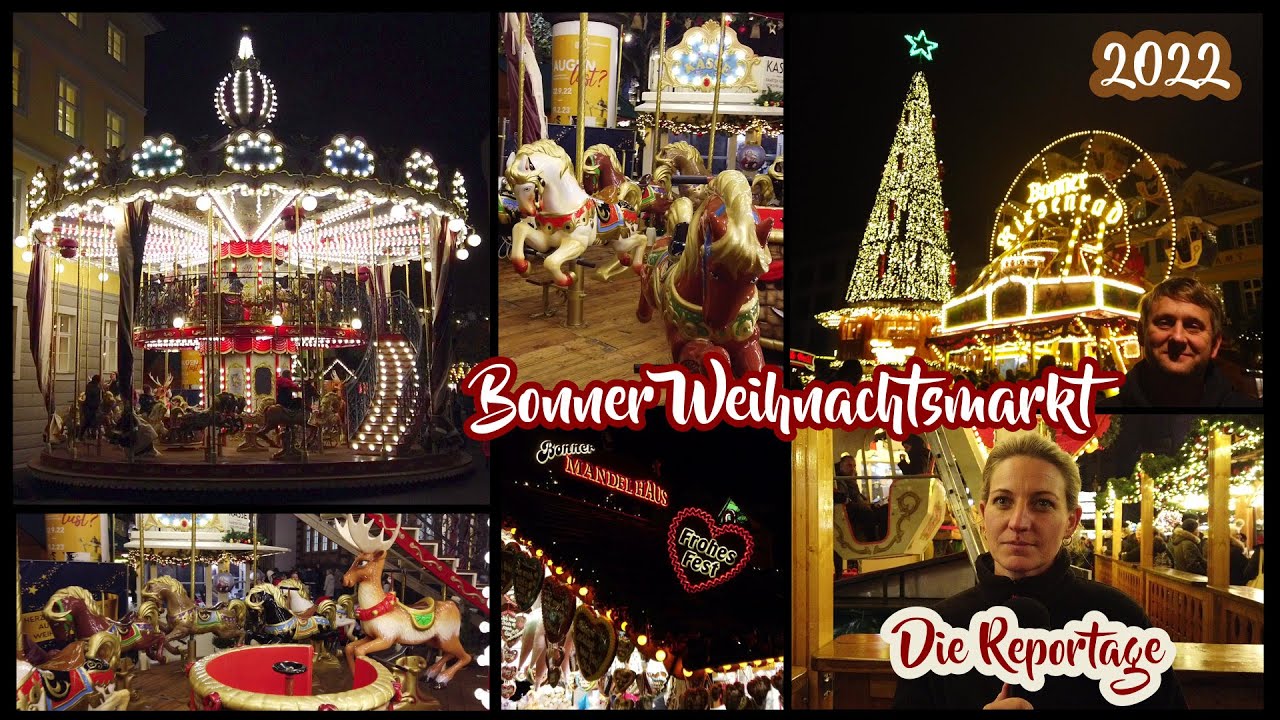 Reportage | Weihnachtsmarkt Bonn 2022 | Neuheiten | The grand carousel von Roland Barth | Interviews