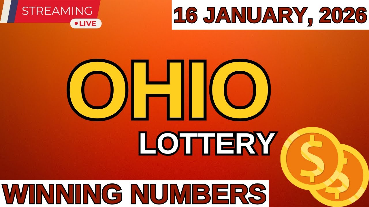 Ohio Midday Lottery Results For - 16 Jan, 2026 - Pick 3 - Pick 4 - Pick 5 - Powerball -Mega Millions