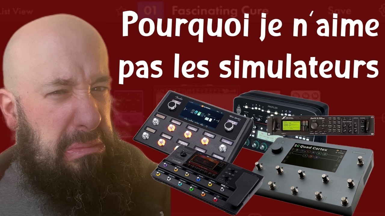 Pourquoi je n'aime pas les simulateurs d'ampli.