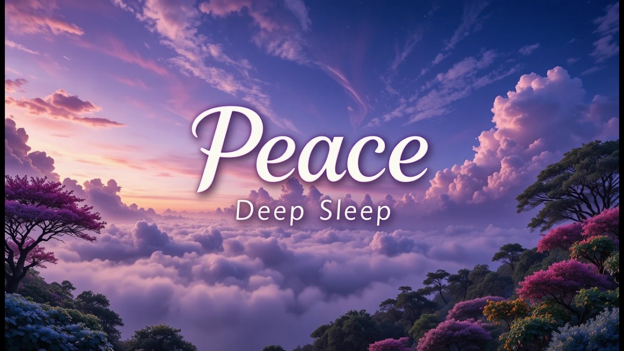 PEACE 🌙 Deep Sleep Music | Relaxing Meditation Music | Stress Relief, Calm Mind & Healing Sounds