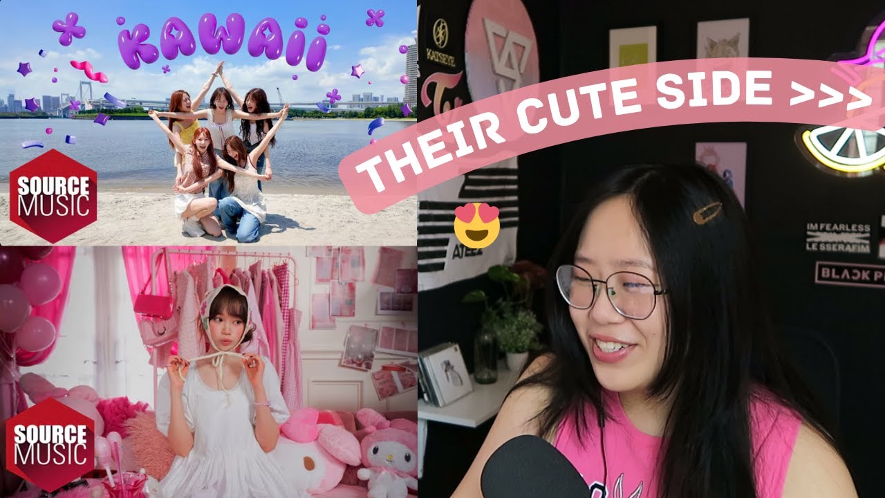 LE SSERAFIM (르세라핌) 'Kawaii (Prod. Gen Hoshino)' OFFICIAL MV + FILM - Another Take | REACTION