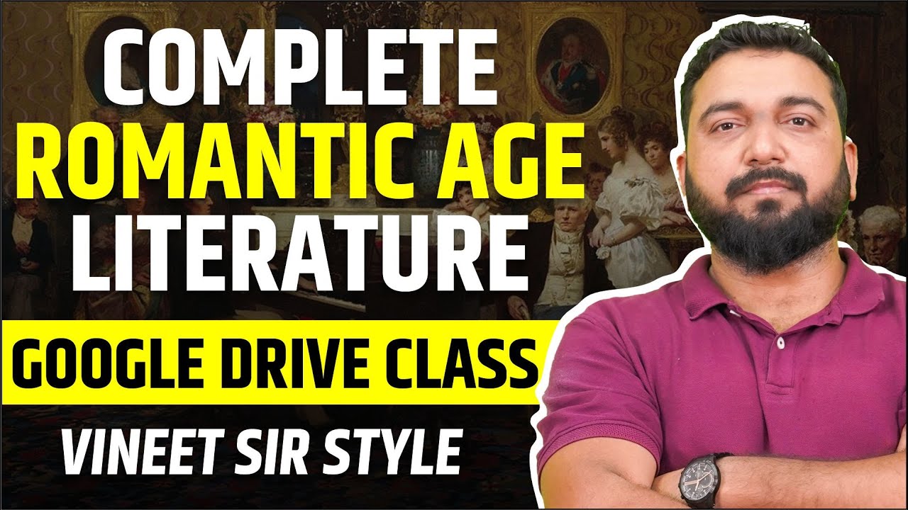 Complete Romantic Age Literature ! Authors & Most Important Books | Offline Batch Classroom Lecture!