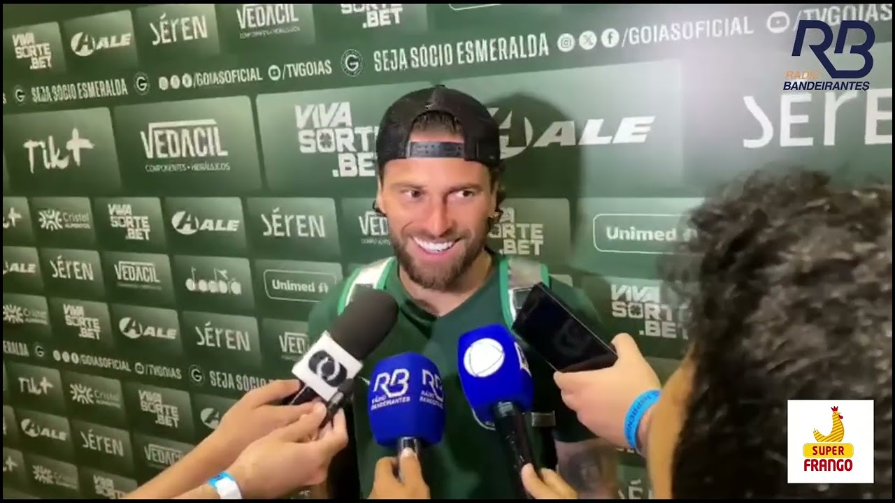 Zona mista com Lucas Lima e Rodrigo Soares após Goiás 3 x 0 Fluminense (PI) | Copa do Brasil