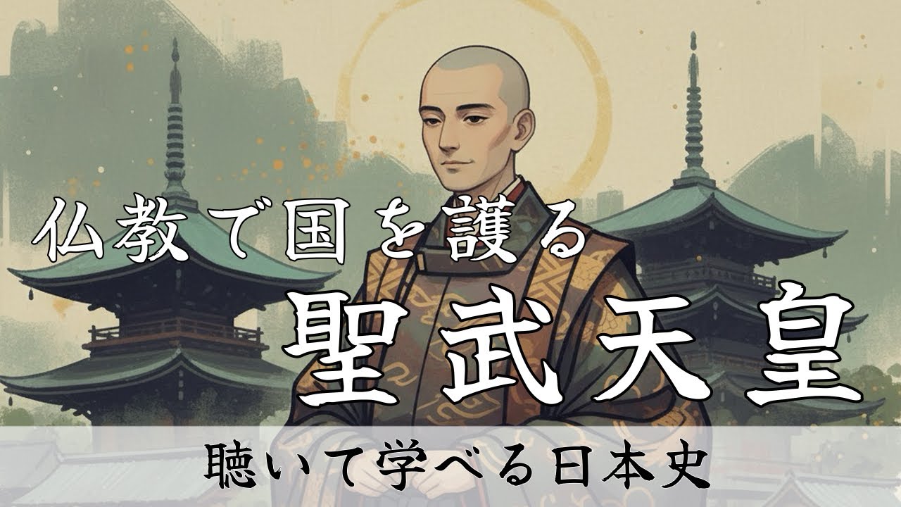 聖武天皇［仏教で国を護る］｜聴いて学べる日本史