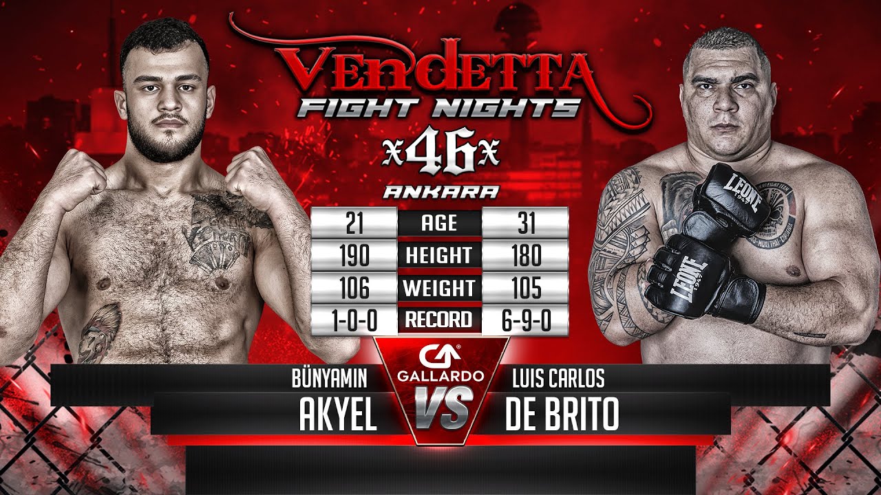 Vendetta 46 | Bünyamin Akyel VS Luis Carlos de Brito