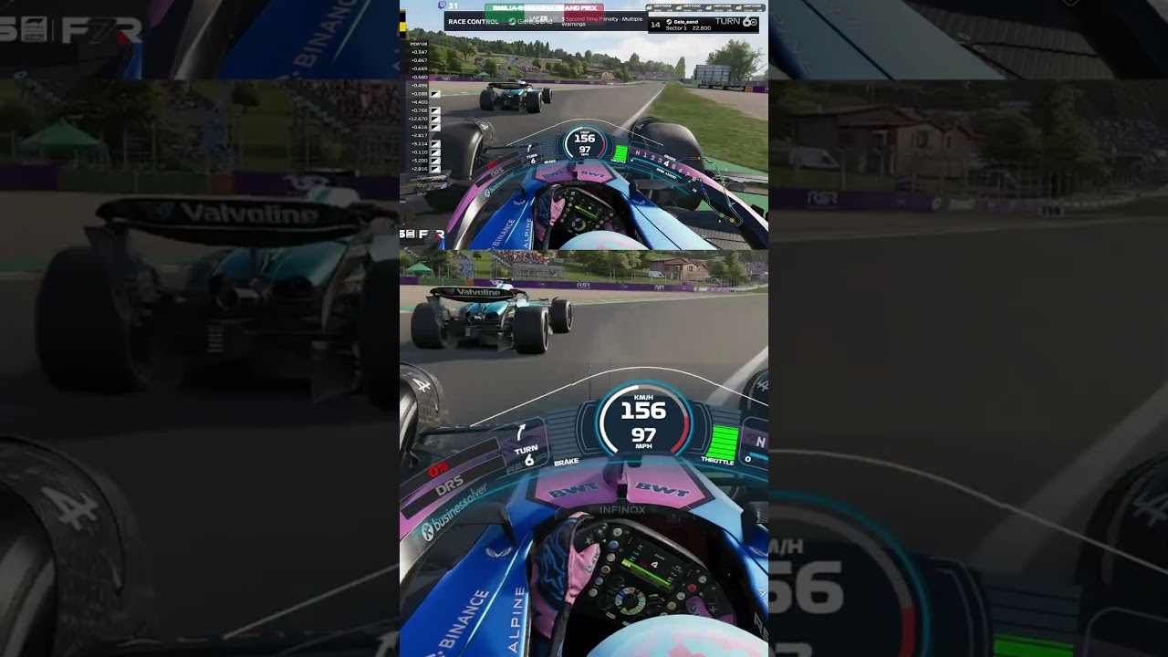 Into the hairpin | 