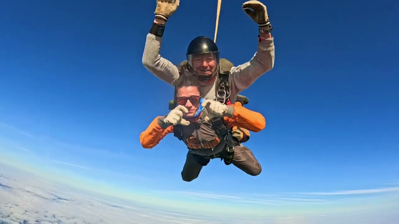 Tandem Skydive at Skydive Algarve  Salto Tandem na Skydive Algarve–Débora Cascon González 15/02/2026