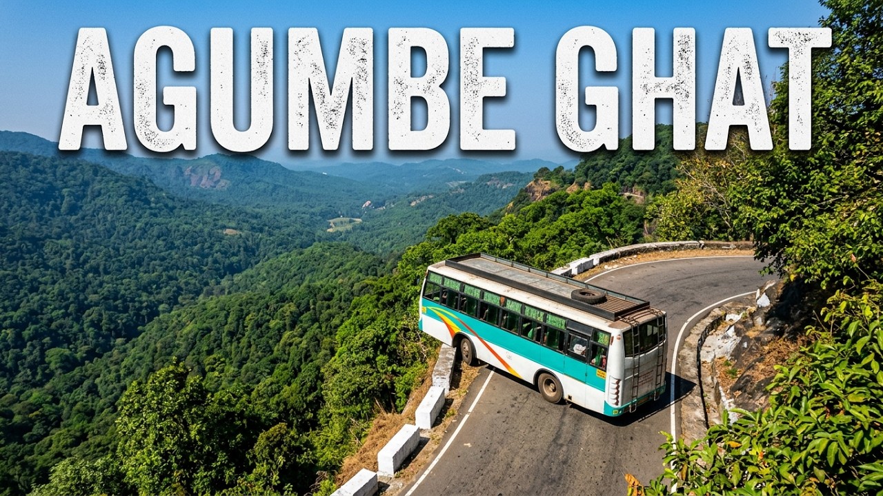 Dangerous Hairpin Bend Road || Agumbe Ghat