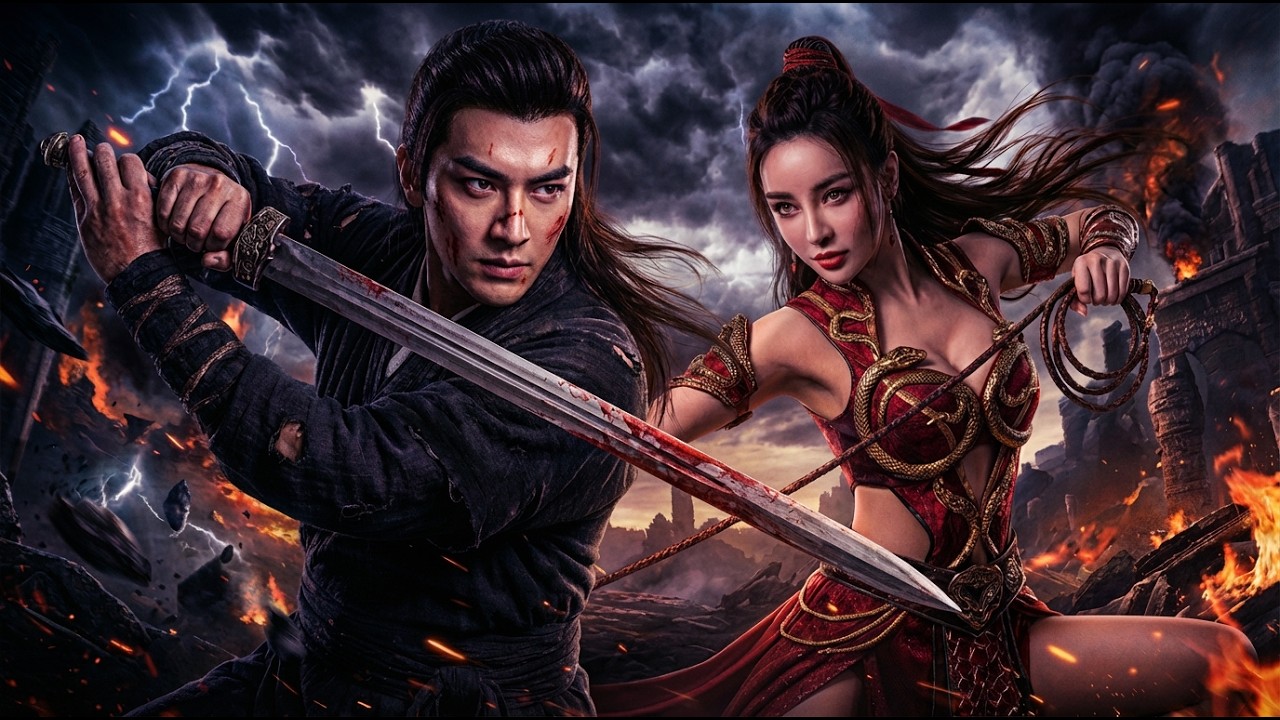 Intense Wuxia Movie: Sect massacred, warrior seeks bloody revenge, but the killer is his lover!