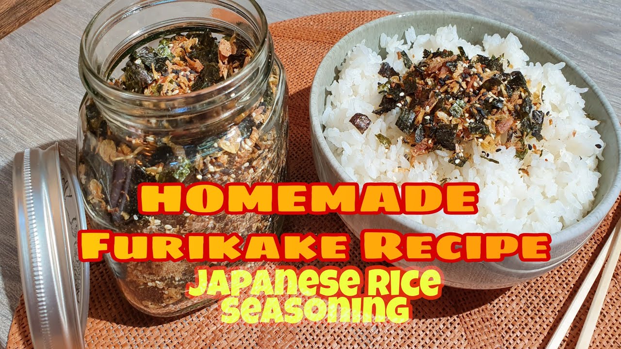 HOMEMADE FURIKAKE RECIPE/JAPANESE RICE SEASONING/TRY THIS BEFORE YOU MAKE SUSHI