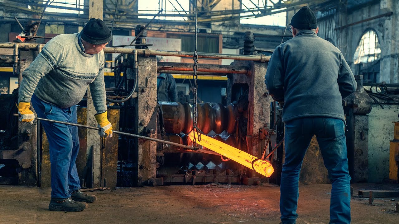 Walcownia od środka - pełen cykl walcowania stali - styczeń 2021