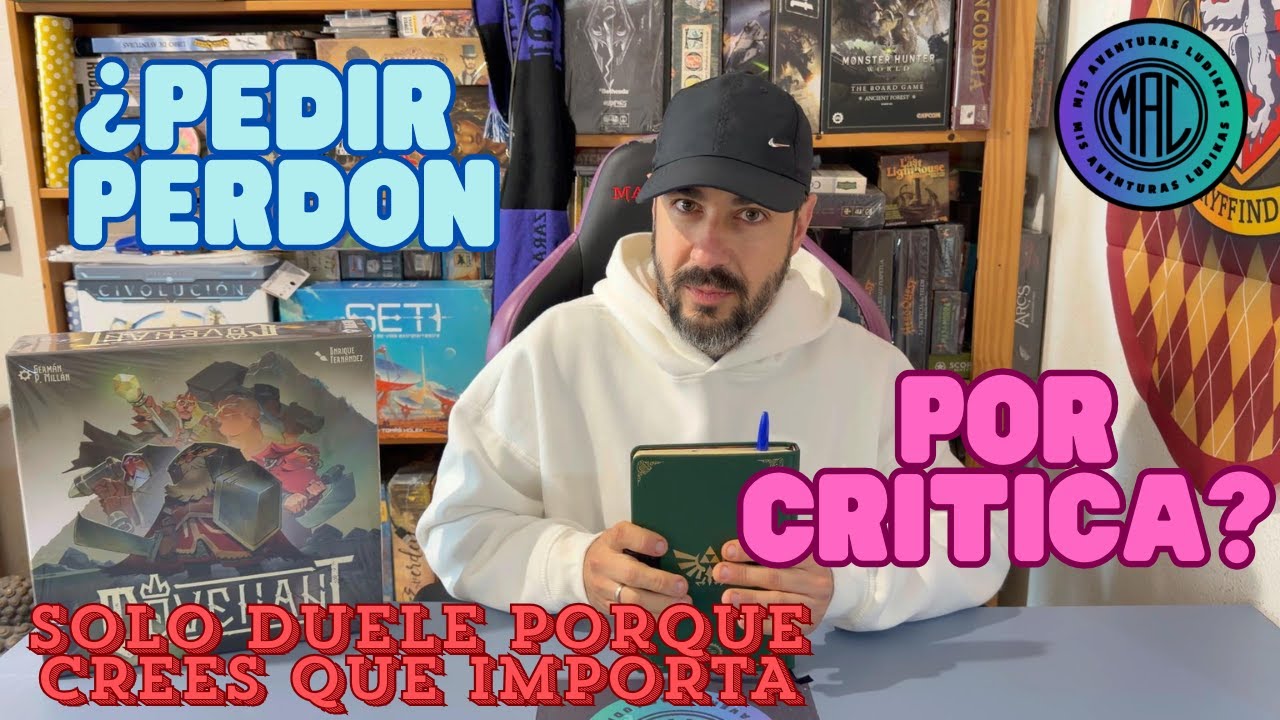 ¿HAY QUE PEDIR PERDÓN POR CRITICAR UN JUEGO? - REFLEXION - JUEGOS DE MESA
