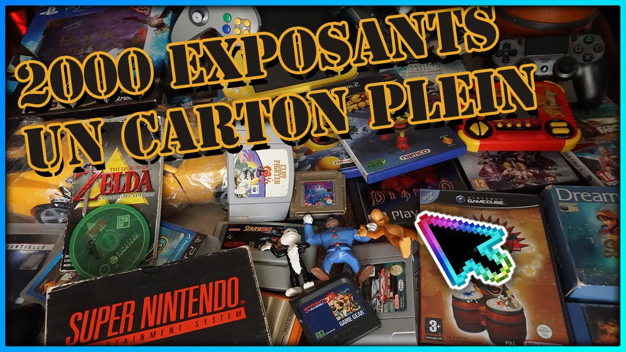 Je reviens Blindé de cette Brocante de 2000 Exposants ! N64 / G&W / MD / GB à 2€