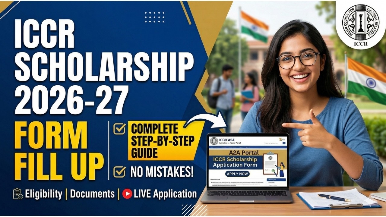 #Part-7 | How to Fill ICCR Scholarship Form Correctly without any Mistake