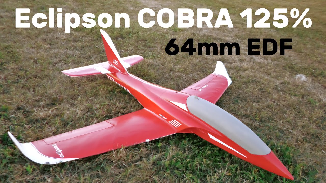 Eclipson Cobra 125% | 3D PRINTED EDF RC airplane | 4K | 2025