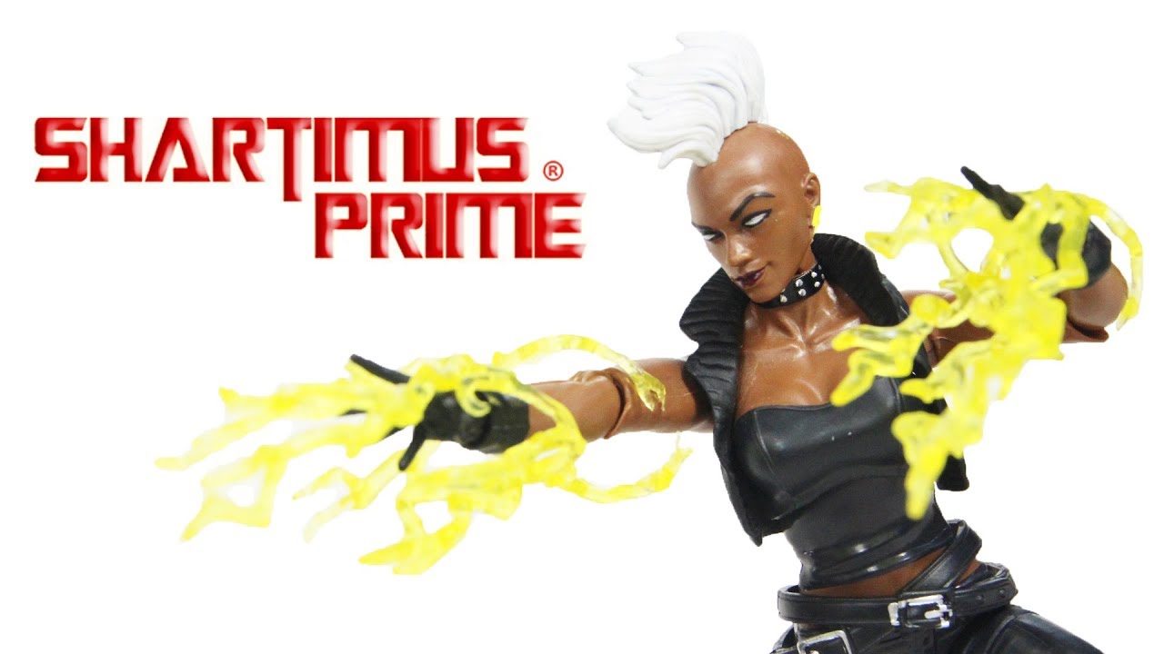 Marvel Legends Storm X-Men Apocalypse BAF Wave Marvel Comics Hasbro Action Figure Review