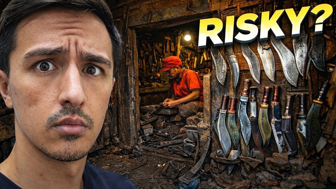 I Found Nepal’s Real Kukri Maker... Then Had to Take a Risk