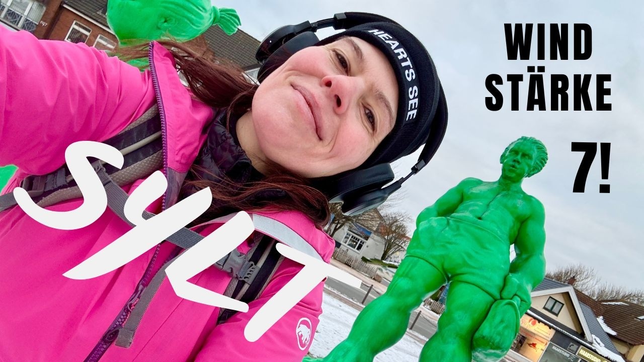 30km Wandern auf Sylt bei Windstärke 7! 🥶💨 Eiskalter Februar | 4K
