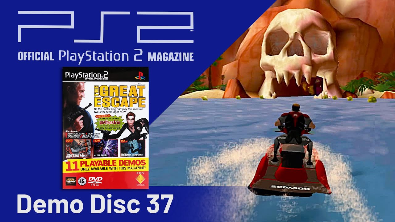PS2 Demo Disc 37 Longplay HD (All Playable Demos and Videos)