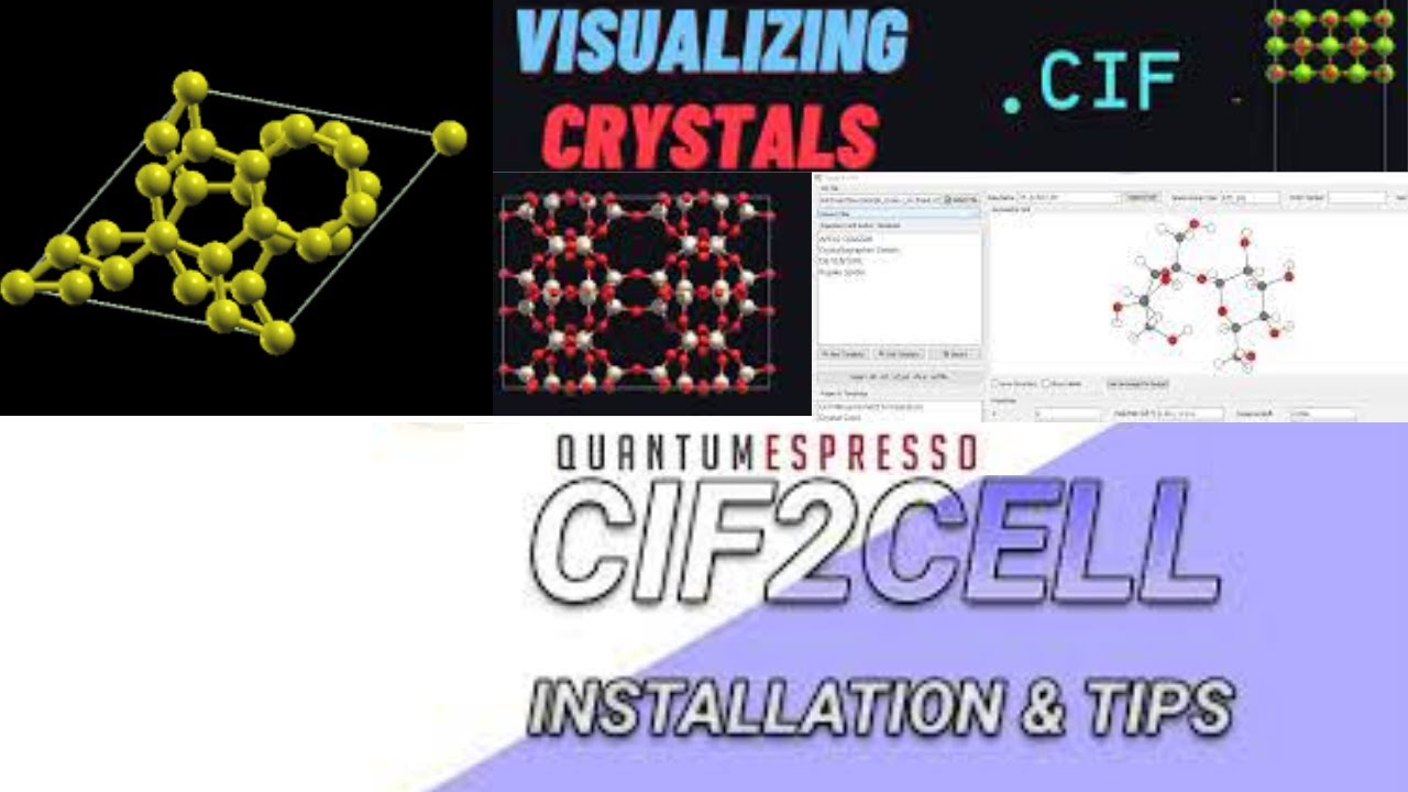 How to install CIF2Cell