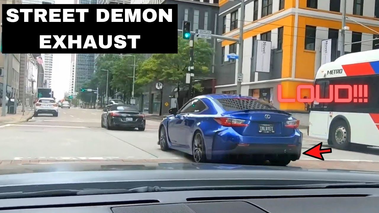Lexus RCF Street Demon Exhaust Is INSANELY LOUD!!! | RCF Across USA Day 3