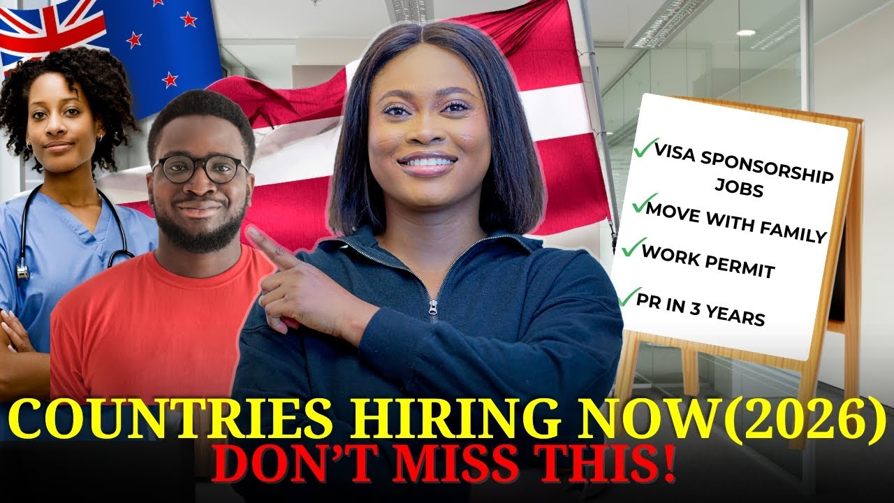 Countries Hiring Foreign Workers 2026 | Visa Sponsorship Jobs Open Worldwide