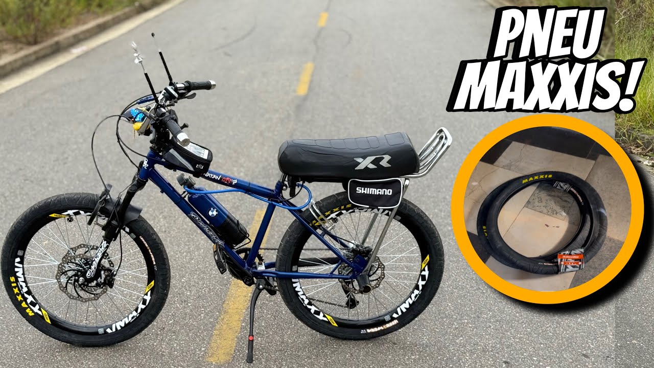 COLOQUEI OS PNEU MAXXIS NA MONTADINHA!