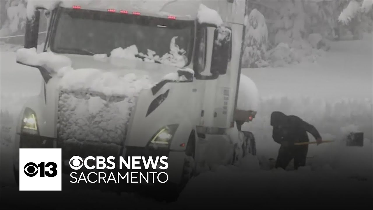 Sierra residents dig out after latest round of snow