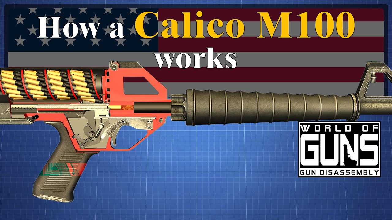 How a Calico M100 works | World of Guns