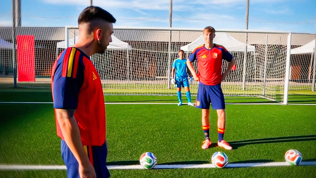 DjMaRiiO vs DEAN HUIJSEN 1VS1 (RETOS DE FUTBOL) Y CHARLANDO CON MIKEL MERINO