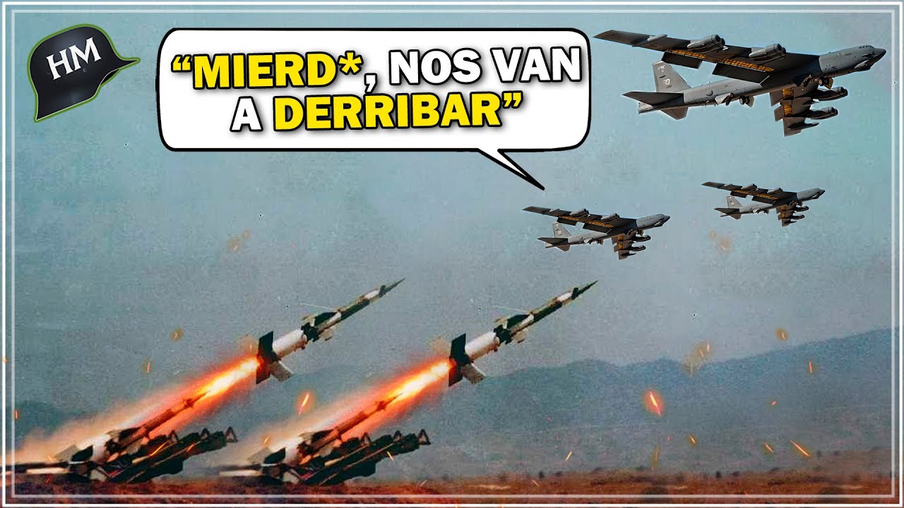 ¡Cuando 15 aviones B-52 fueron DERRIBADOS en tan SOLO 3 NOCHES! | Guerra de Vietnam