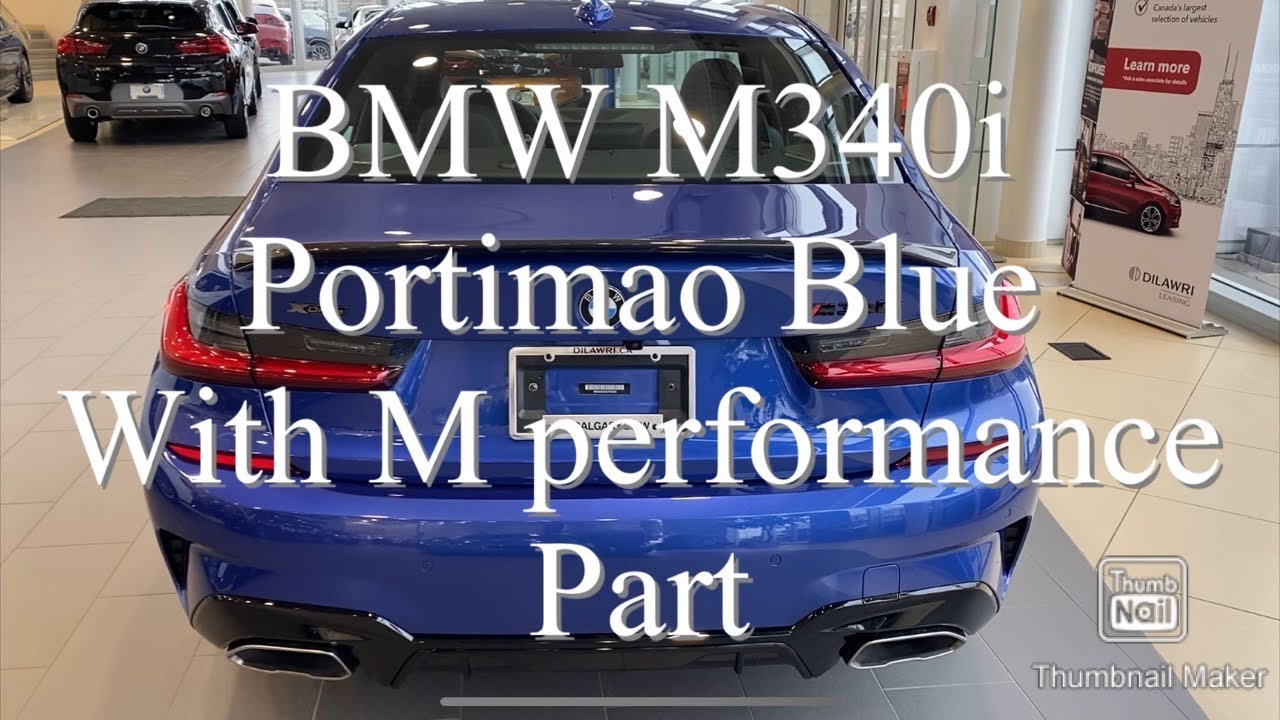 2020 BMW M340i Portimao Blue With M Performance Parts(walk Around)