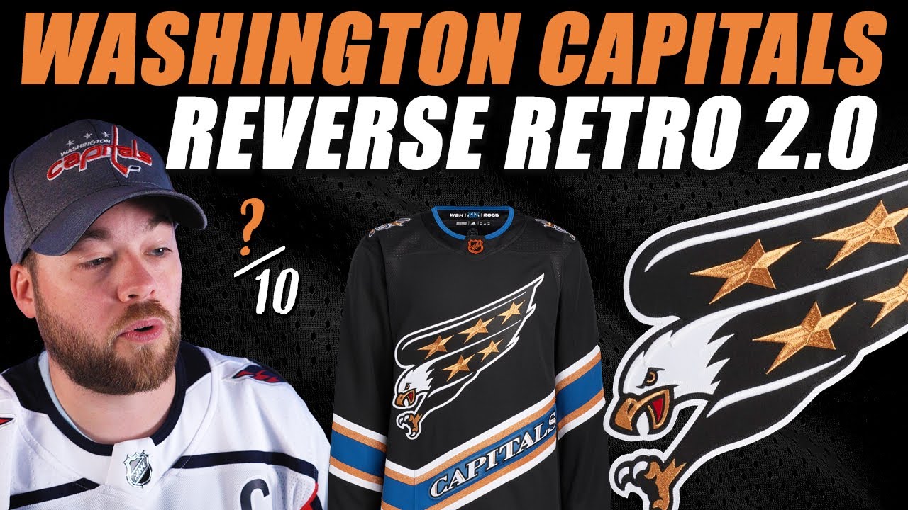 Washington Capitals Adidas Reverse Retro 2.0 Jersey Review!