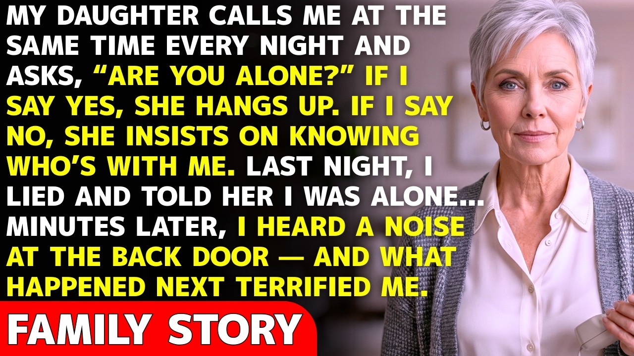 My Daughter Calls Me Every Night And Asks If I’m Alone. Last Night, I Lied — And It Saved My Life!