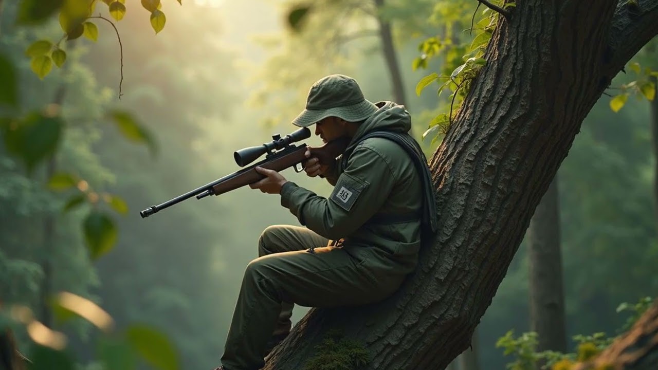 The Living Statue: The Sniper of the Trees