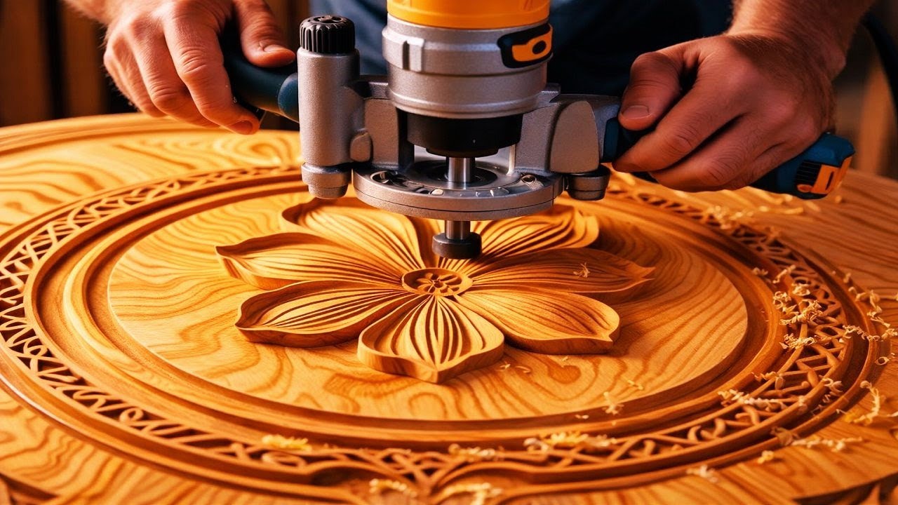 This Rough Wood Became an Amazing Sculpture
