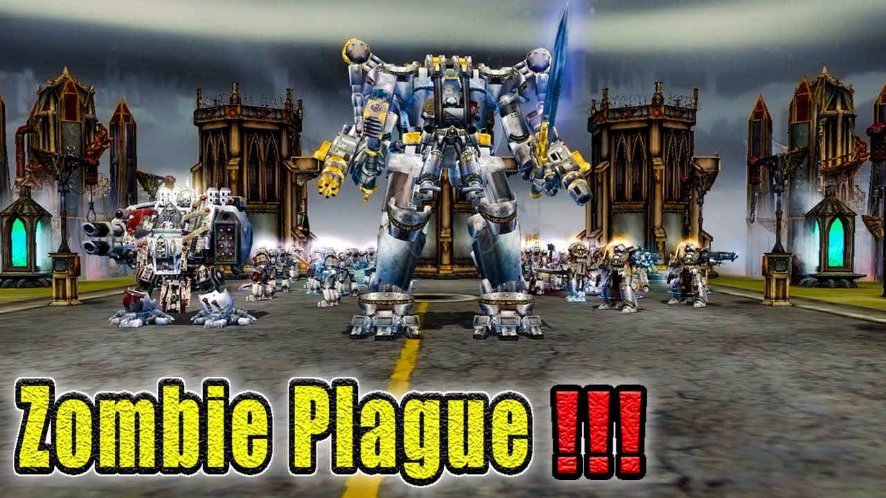 GREY KNIGHTS vs HORDES OF NURGLE'S ZOMBIES - Warhammer 40k - Cinematic Battle