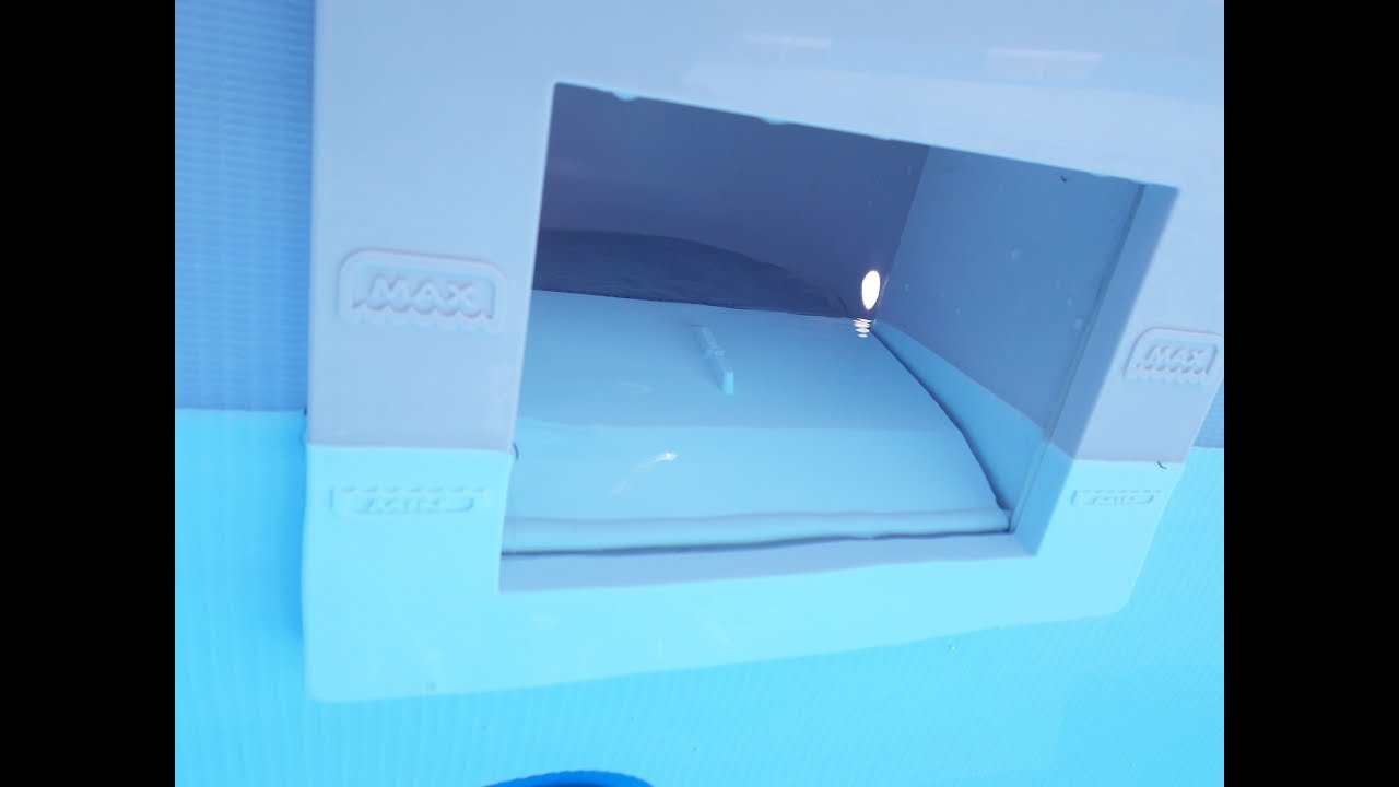 Intex und Bestway Frame Pool Skimmer Einbau Miniskimmer - Zeitraffer / Frame pool skimmer install