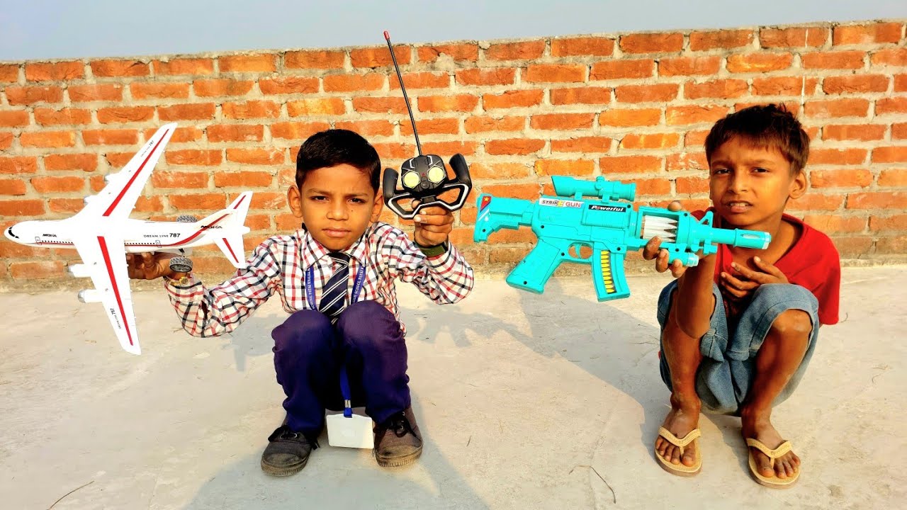 आज तो निर्भय को हवाई जहाज ✈️  मिला 😱 tractor 🚜 Car 🚗 elephant 🐘 Train 🚆 gadi 🚍 helicopter 🚁 trucks