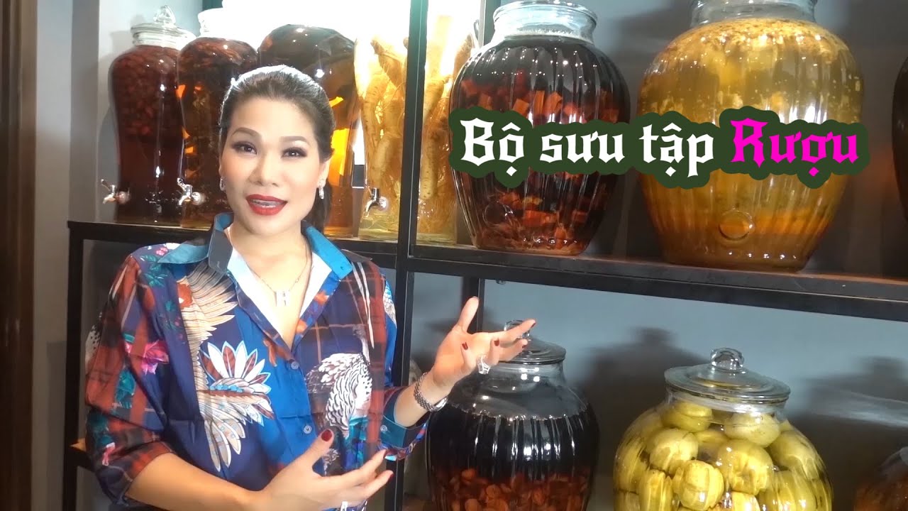Hương Hoàng Cùng Bộ Sưu Tập Rượu 