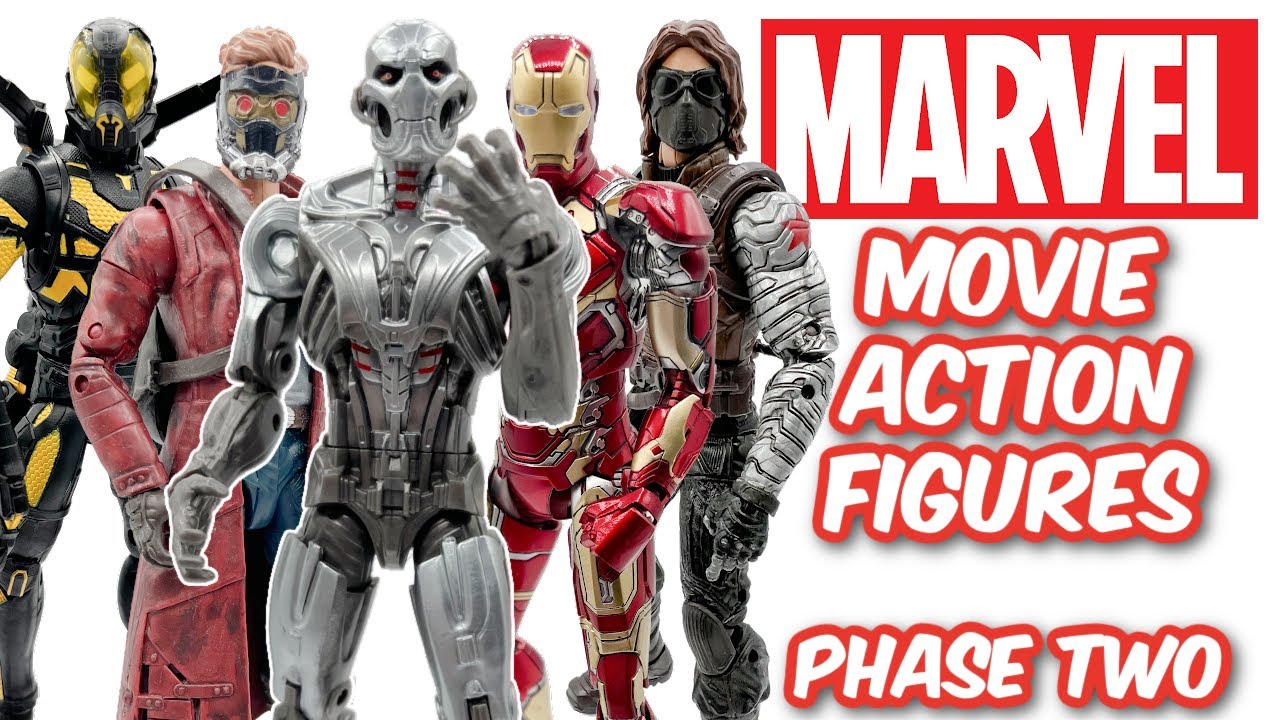 Marvel Movie Action Figures!  All the PHASE TWO Figures!