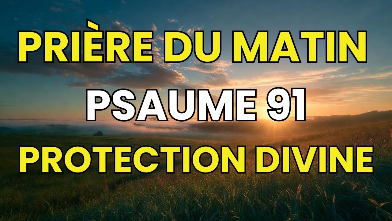 Prière du matin — Psaume 91 pour la protection divine et la victoire contre tout mal