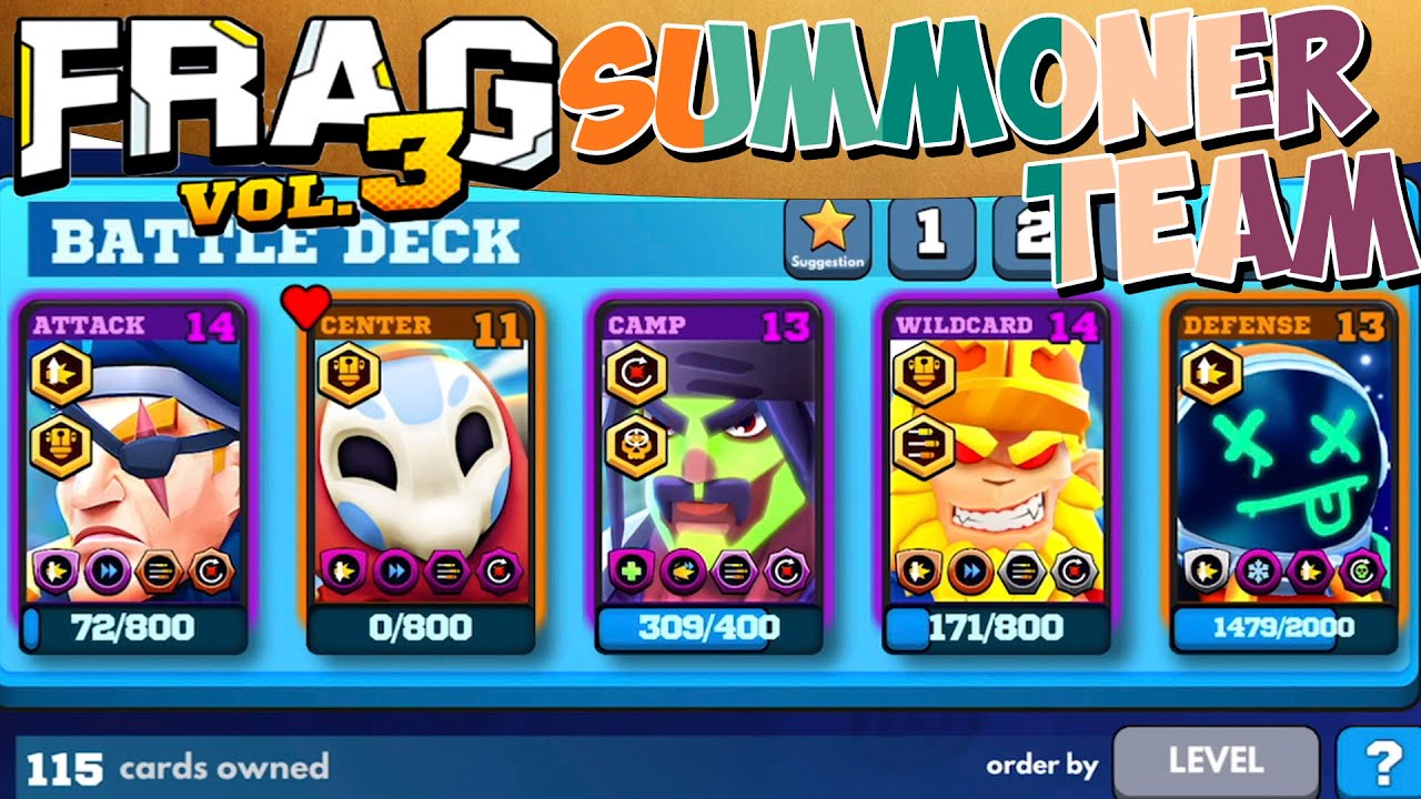 FRAG Pro Shooter - SUMMONER TEAM🔥Gameplay Walkthrough🔥(iOS,Android)