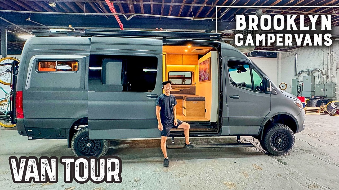Custom Sprinter Camper Van: 15 kWh Battery, Starlink & More!