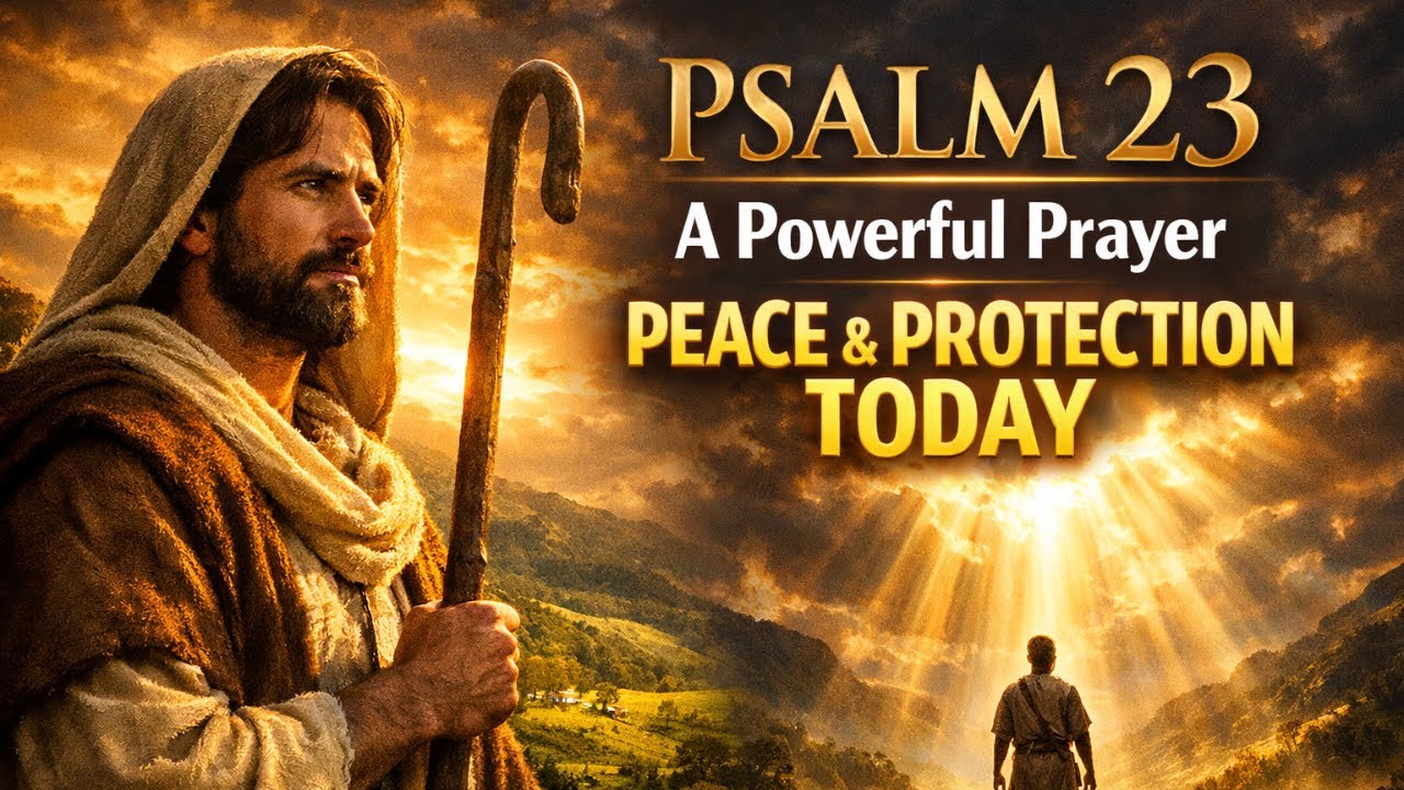 Psalm 23: A Powerful Prayer for Peace and Protection Today 🙏