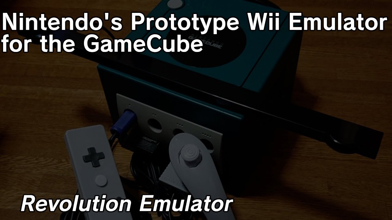 Nintendo's Prototype Wii Emulator for the GameCube