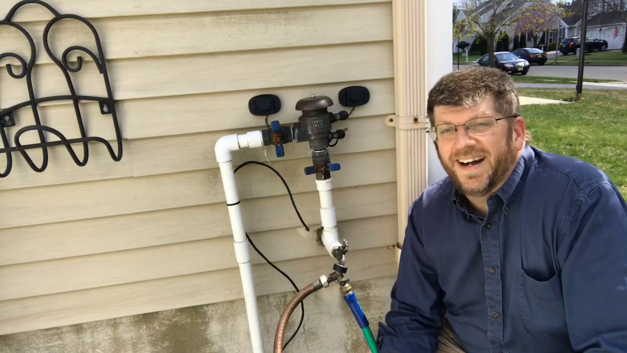 How To Completely Replace a Lawn Sprinkler Febco 765-1 BV Pressure Valve (Backflow Preventer) on PVC